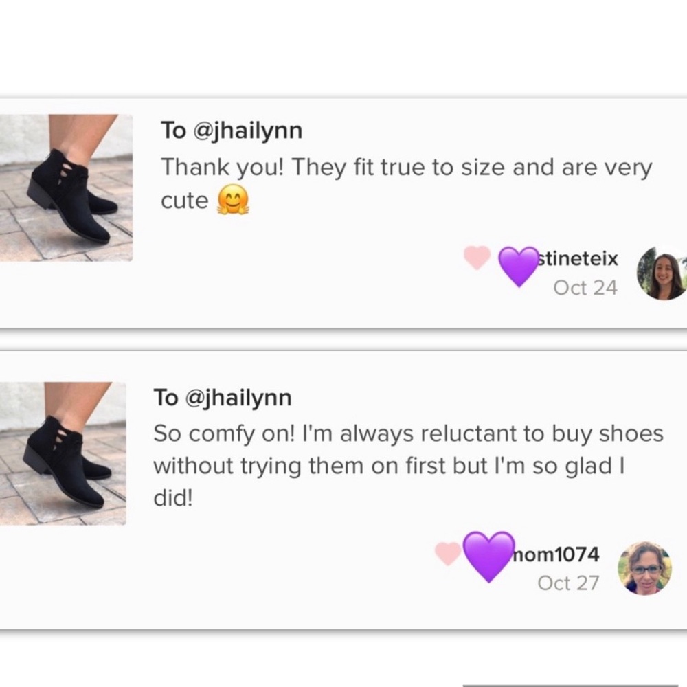 BLACK ANKLE BOOTIES - Picture 4 of 7